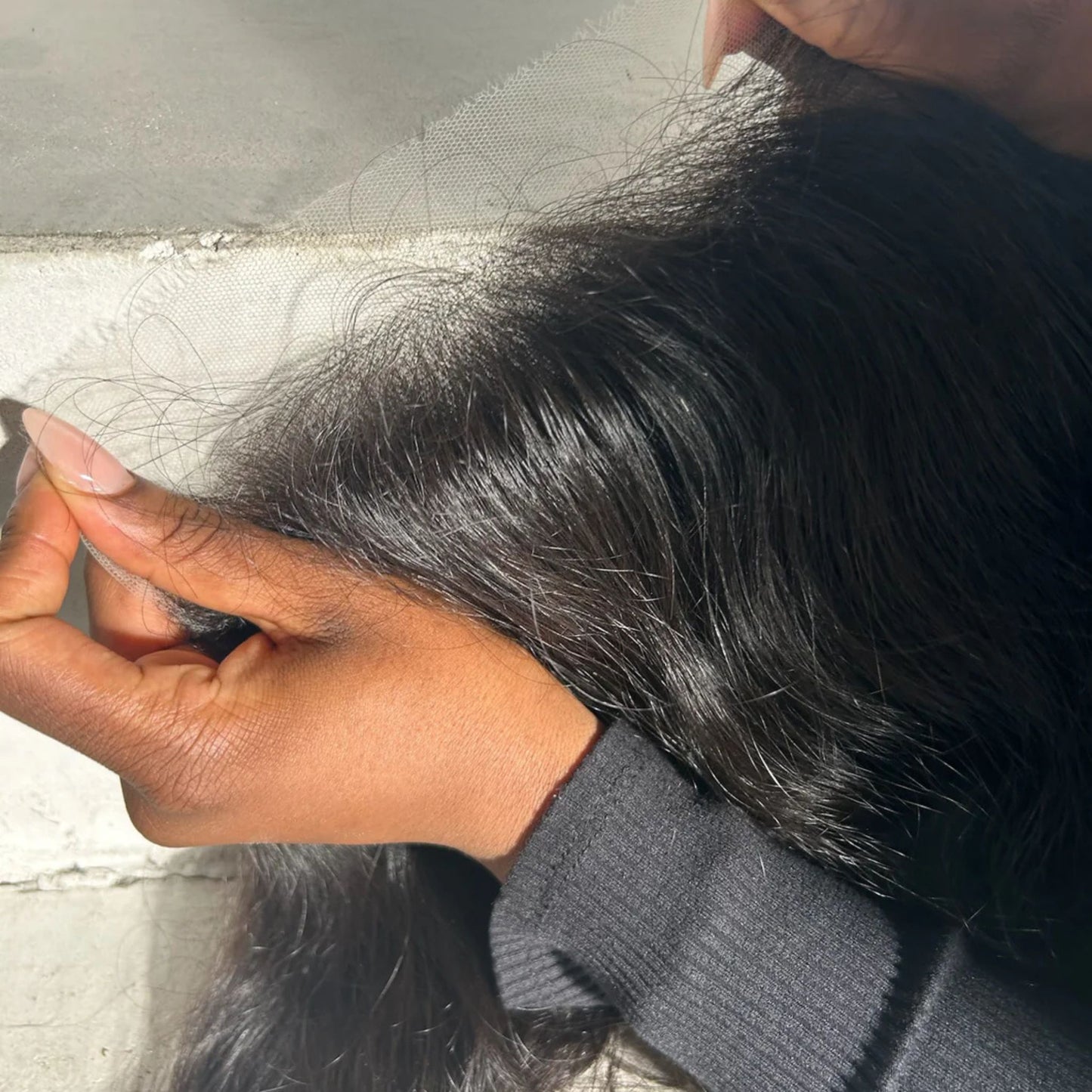 Frontal de oreja a oreja