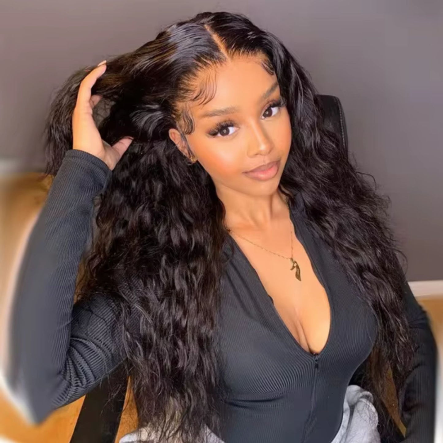 Peluca de Pelo Natural BONITA