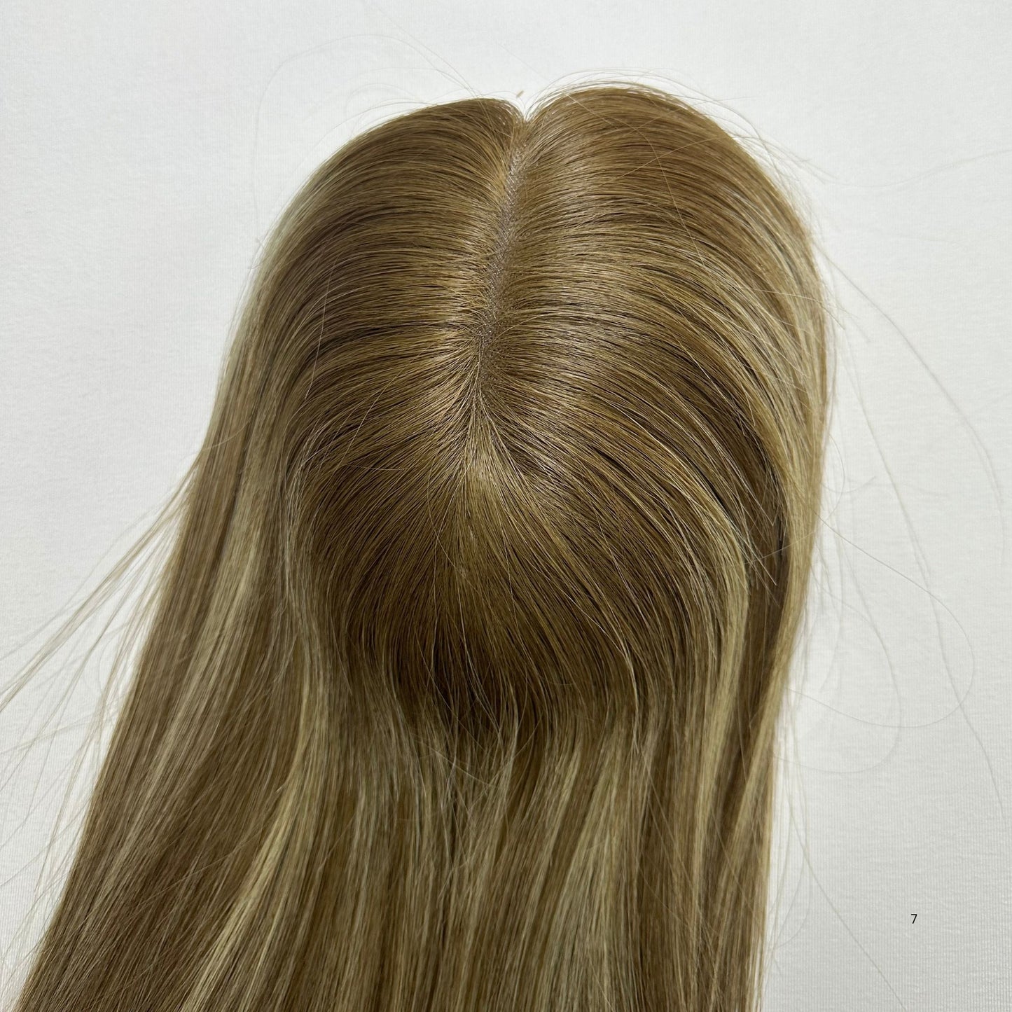 Topper de pelo natural