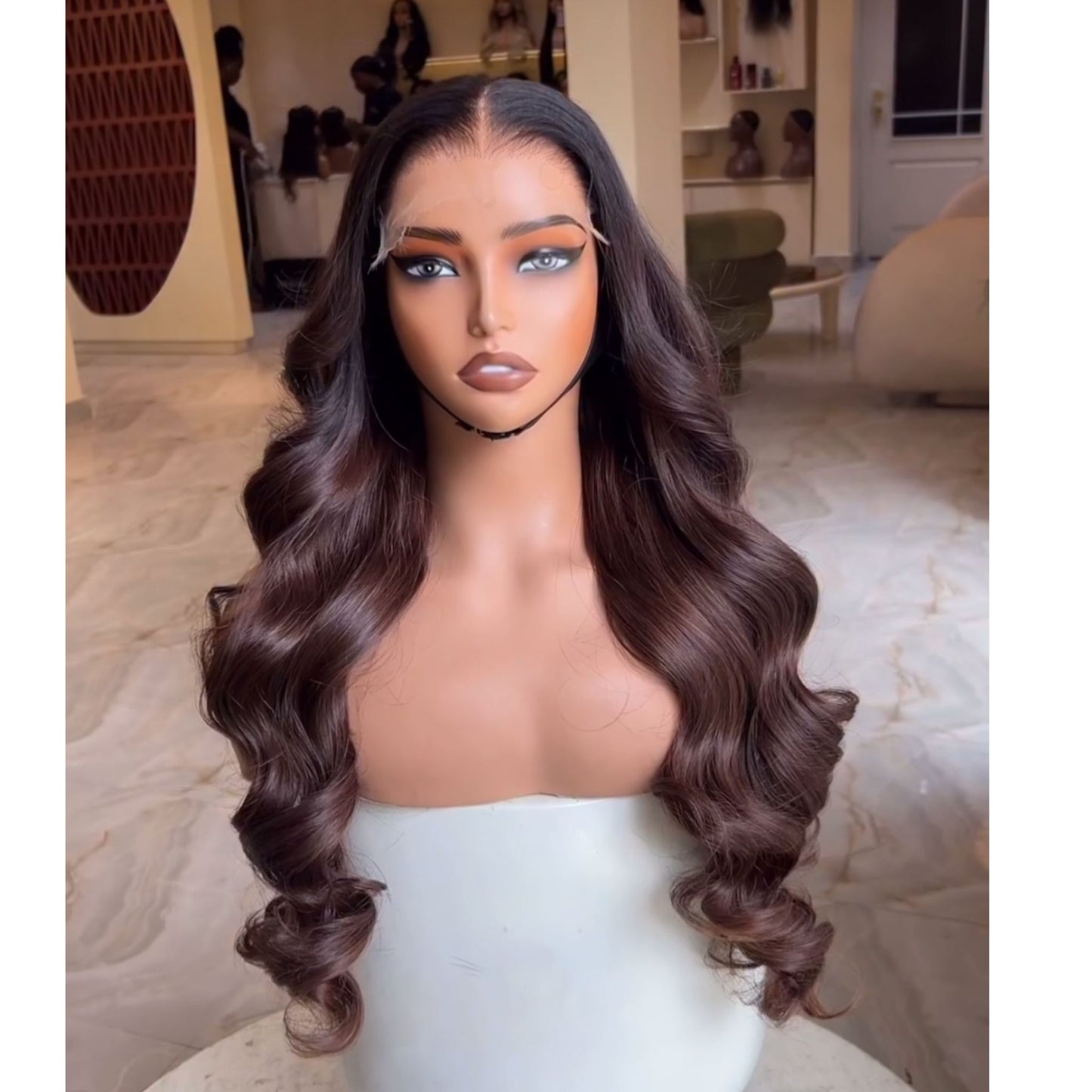 Peluca de Pelo Natural SIREN