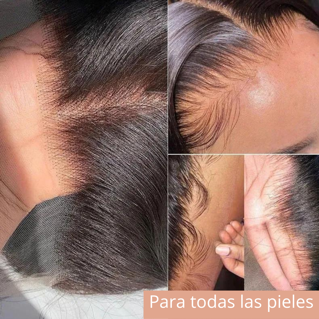 Peluca de Pelo Natural JET