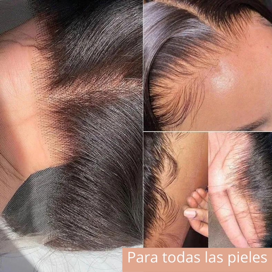 Peluca de Pelo Natural JET