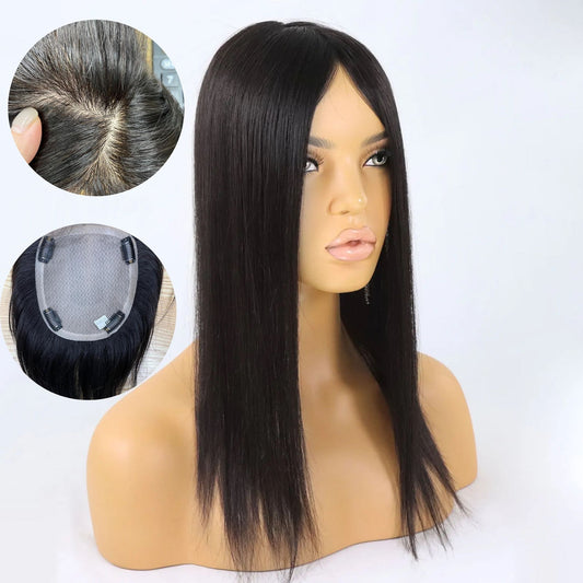 Topper de pelo natural NIZA