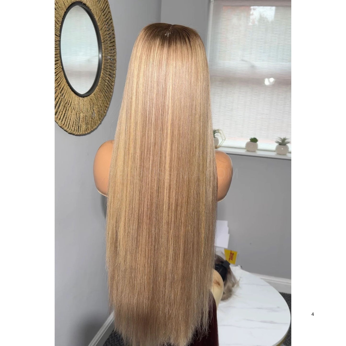 Peluca de Pelo Natural   LUNA