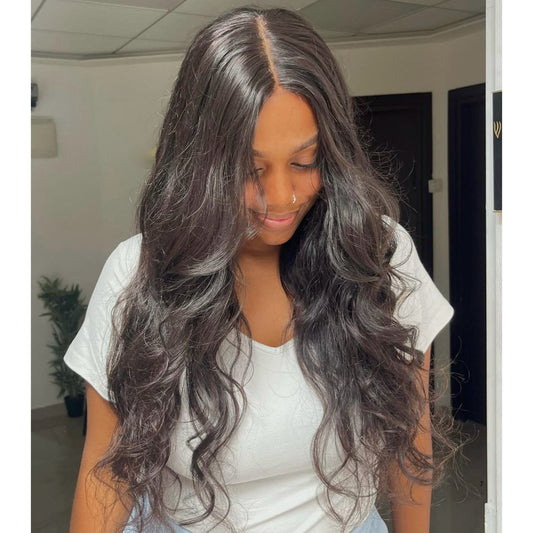 Peluca de pelo natural LATINA