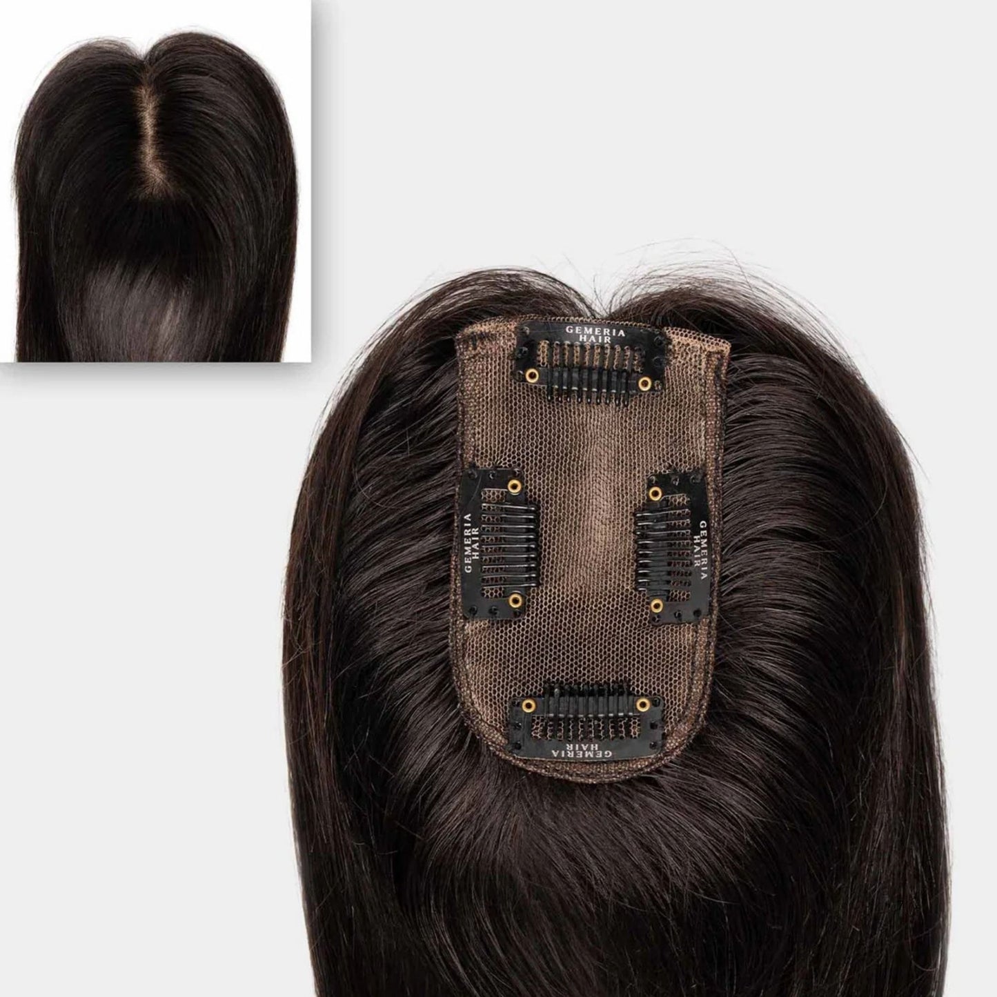 Topper de pelo natural NIZA