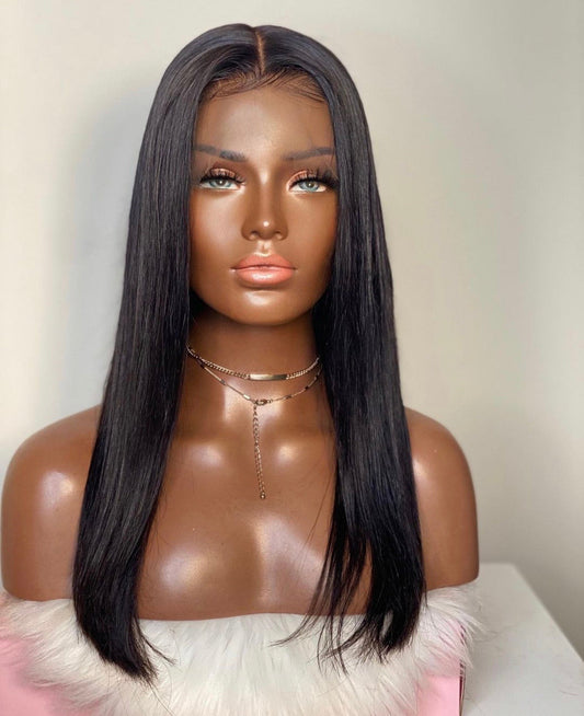 Peluca de pelo natural TITI