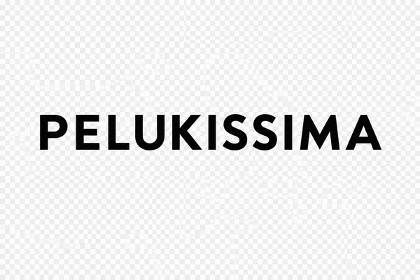 Logotipo PELUKISSIMA con fondo transparente