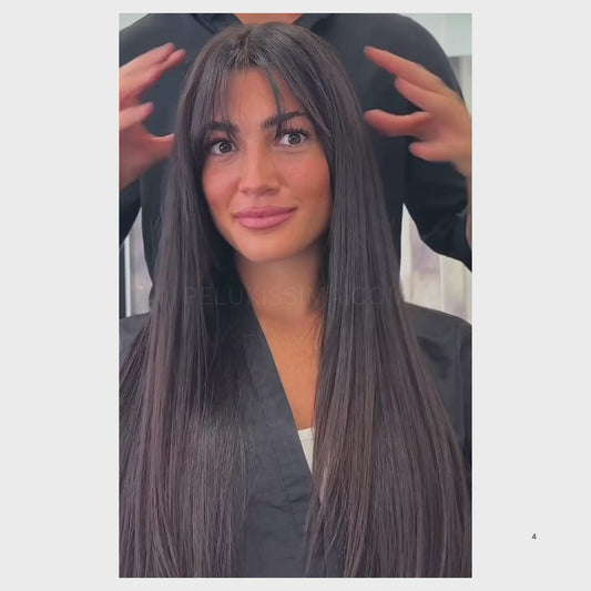 Peluca de Pelo Natural TISHA